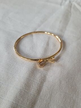 Kate Spade Gold Bangle Bow Bracelet